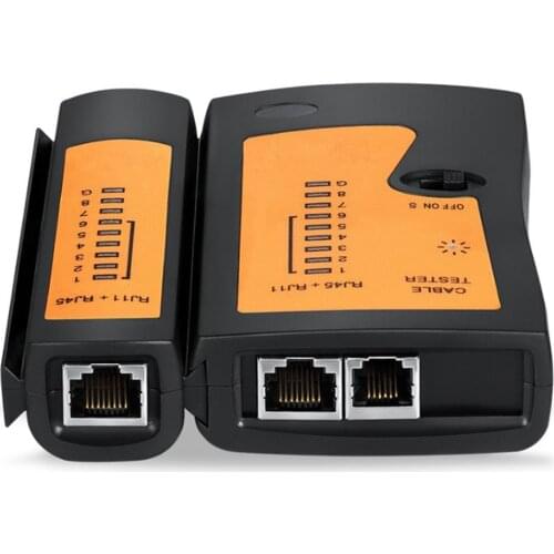 New RJ45 RJ11 RJ12 CAT5 UTP Cable lan tester Network Cable Tester LAN Cable Tester Networking Tool network Repair