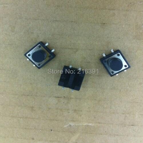 100PCS/Lot 12*12*7mm 12*12 SMD Tactile Push Button Switch 12*12*7 light touch Microswitch