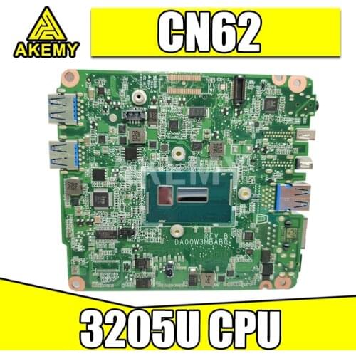 Akemy For ASUS Chromebox CN62 Laotop Mainboard CN62 Motherboard with 3205U CPU