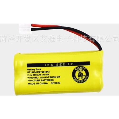 1x 800mAh BT284342 Ni-MH Phone Battery for BT18433 BT28433 BT184342 BT-1011 for Vtech Phone CS6209 CS6219 CS6229 DS6151 Battery