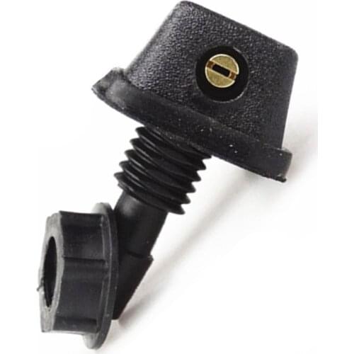 Car Universal Windshield Washer Sprinkler Head Wiper Fan Shaped Spray Nozzle E7CA