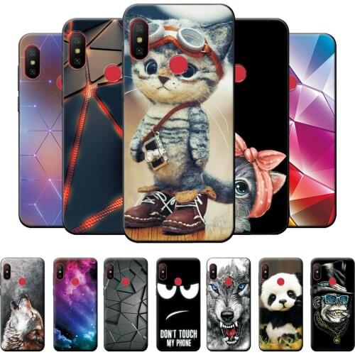 Case on Redmi S2 Case For Xiaomi Redmi S2 Soft TPU Silicone Cover Case on Redmi S2 S 2 Protective Case Redmi S2 Cool Cat Bumper