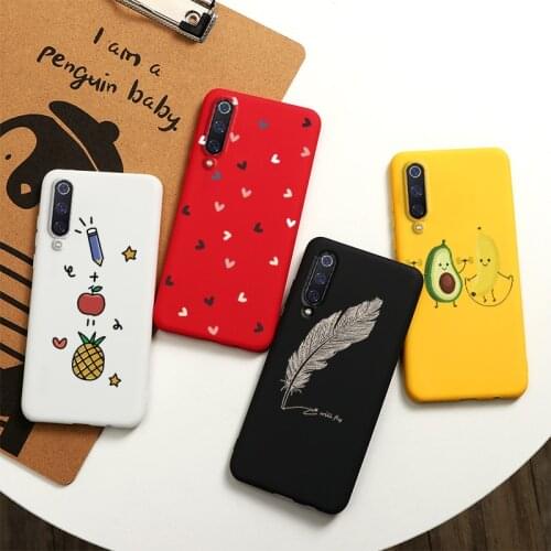 Case For Xiaomi mi a3 a2 a1 Lite Silicone Soft Cute Cartoon Painted Back Cover High Quality TPU Shockproof Shell For mi a3 Cases