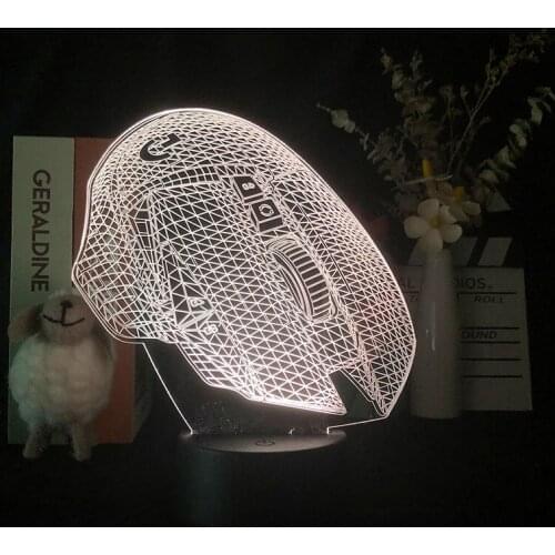 Mouse Computer Part Atmosphere Battery Decor Projector 3D Night Light Alarm Clock Base Light Color Nightlight Delivery Baby Kids
