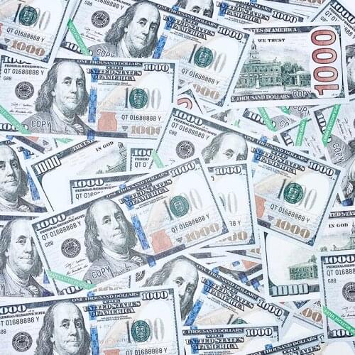 Dollar $1000 Real Pictur Paper Heaven Hell Bank Notes Currency Prop Ancestor Money Hell Money Incense Paper Sacrifice Joss Paper