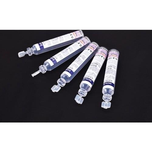 10pcs sodium chloride physiological saline for tattoos, 0.9 topical dilute salt water, salt water cleaning solution15ML
