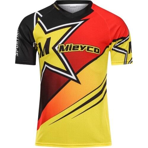 Mieyco Moto Jerseys BMX Breathable Motocross Racing Downhill Off-Road Mountain Motorcycle Shirt Sweatshirt MTB Outdoor T Shirt