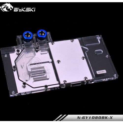 Bykski GPU Cooler For Galaxy Geforce GTX 1080,1070Ti,1070 GAMER,Gainward GTX 1080 Water Cooling Block Full Cover N-GY1080BK-X