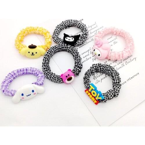 Candy color cat dog net red sweet cute head rope pet beauty products hair accessories dog products