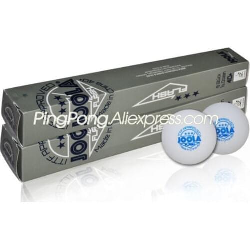 12 Balls JOOLA 3 Star Table Tennis Ball Seamless 40+ New Material Poly Plastic Original JOOLA FLASH 3-STAR Ping Pong Balls