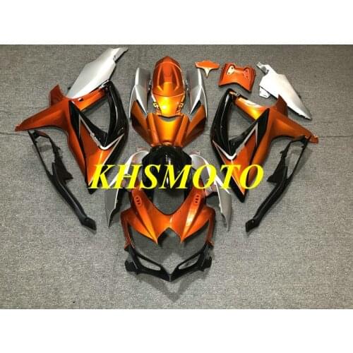 Injection Mold Fairing kit for GSXR600 750 K8 08 09 GSXR 600 GSXR 750 2008 2009 ABS Red black Fairings set+Gifts SP34