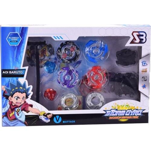 New 4pcs/set Spinning Top blade Arena Spinning Top Metal Fight blade Metal Fusion Children Gifts Classic Toys