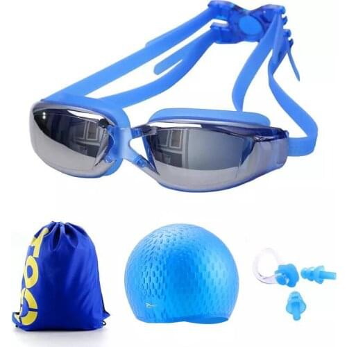 Swimming Goggles Prescription Myopia Professional Diving Glasses Men Women Waterproof Silicone Cap Diopter Eyewear Pool Bag