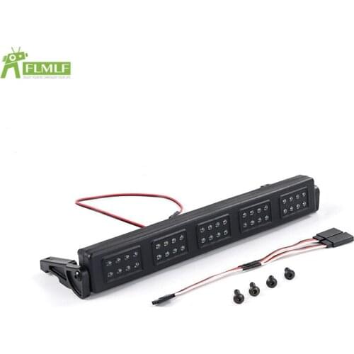 Plastic Roof LED Light Spotlight Set Fit for 1/5 HPI ROFUN BAHA ROVAN KM BAJA 5SC 5TS LT WLT Rc Car Toys Games Parts