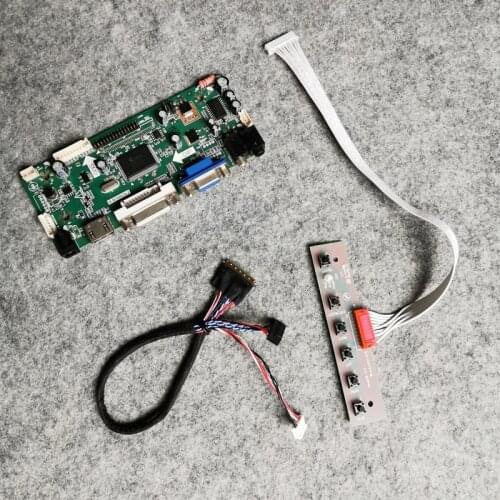 VGA DVI controller board 1366*768 DIY kit M.NT68676 For LTN140AT16/LTN140AT20/LTN140AT21/LTN140AT22 matrix WLED LVDS 40 Pin