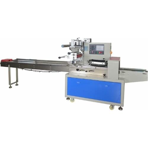 Full- Automatic Plastic Bags Pillow Packing Machine Chips Sugar Peanuts Potato Bread Packing Equipment
