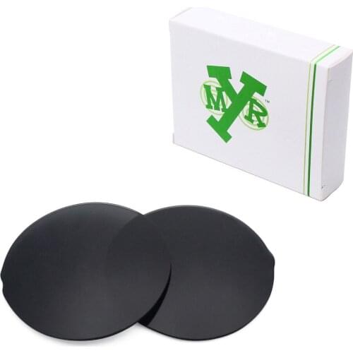 Mryok Anti-Scratch POLARIZED Replacement Lenses for Oakley Madman Sunglasses Stealth Black