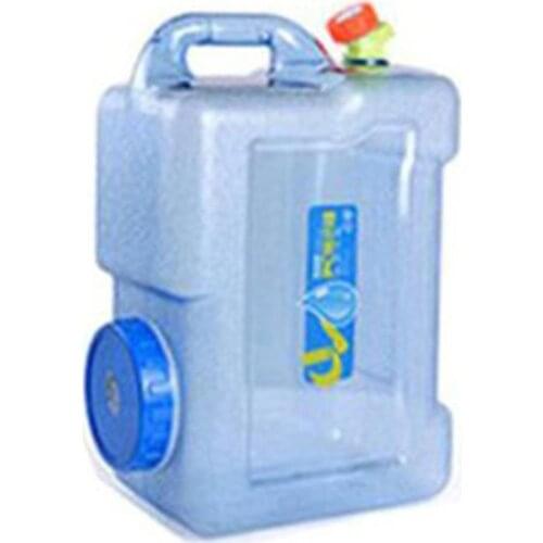 Outdoor Equipment Square Car Bucket Thickened With Faucet Self-Driving Car Portable Bucket Professional