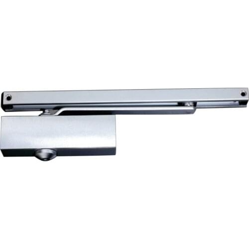 Slide Type Adjustable Automatic Spring Hydraulic Door Closer Overhead mounting Closing Latching Security System Hand 25-45Kg