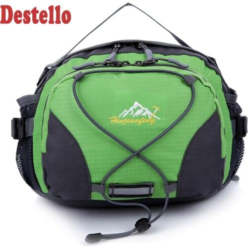 Fashion Box Shape Waist Bag with Reflecting Strip Waterproof Fanny Packs Travel Waist Pack Men Handbag Belly Belt Bag Small Bag