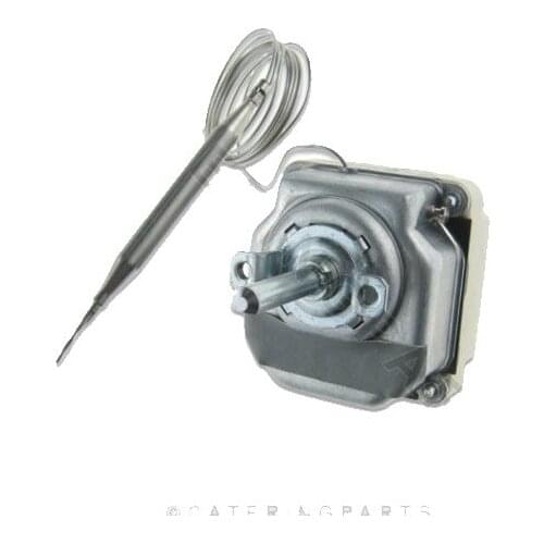 UNIVERSAL 3 POLE THREE PHASE FRYER THERMOSTAT 200 C 6 WIRE TERMINALS EGO 200 DEG