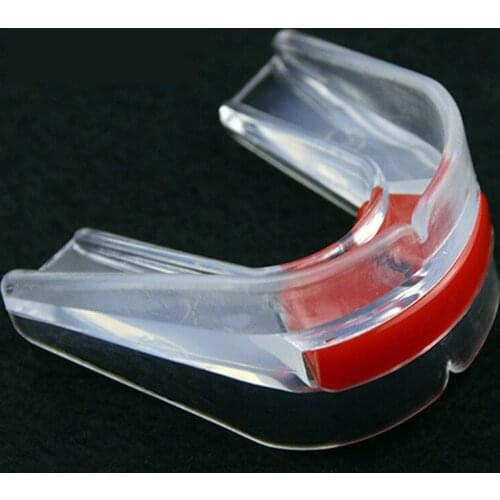 Adult Mouthguard Taekwondo Muay Thai Teeth Protector Football Basketball Boxing Mouth Safety Mouth Guard Teeth Protect with Box