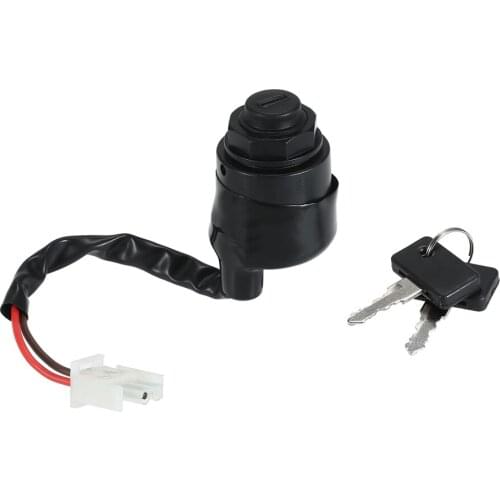 Replacement for Yamaha Golf Cart Ignition Key Switch & Keys Gas for Electric G11 G16 G21 96-04 JN8-82510-09 Accessories