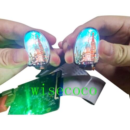 1.39" Flexible Dual Oled Display 400*400 Round Circle Circular Amoled Screen MIPI Controller Board
