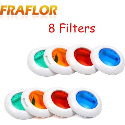 8pcs Close-up for Fujifilm Instax Mini 7S 7 8 8+ 9 Kitti Instant Film Cameras Lens Color Filter Mirror Photographic Accessories