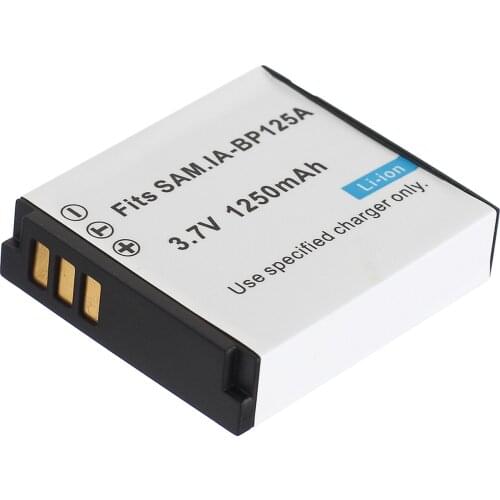 Battery Pack for Samsung BP125A, IA-BP125A, IA-BP125A/EPP, AD43-00197A Rechargeable Lithium-ion