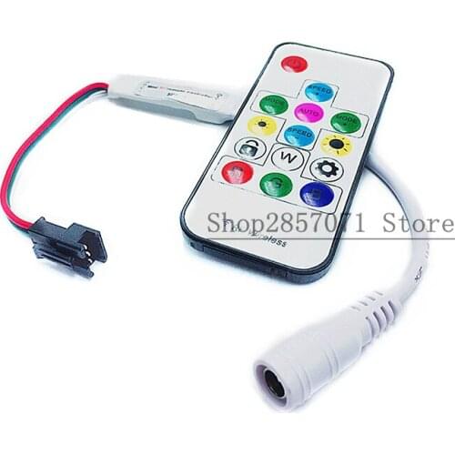 10PCS SP103E Mini-RF wireless remote controller for led strip WS2811/WS2812B