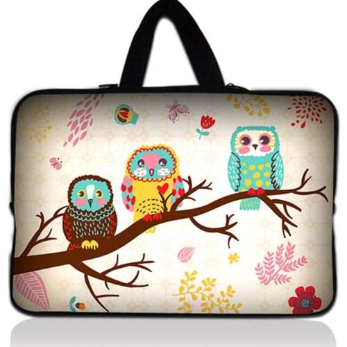 Night owls 11 12 13.3 15 inch Sleeve liner Laptop Bag 14 inch 15.6 For Macbook Pro 13 Case For Xiaomi Air Huawei Matebook X Pro