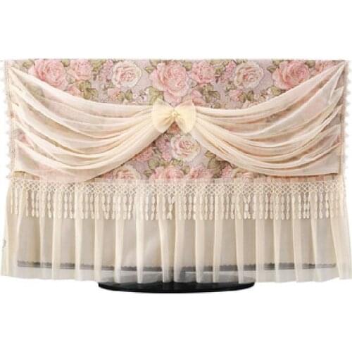 Lcd cover fabric hanging fashion royal dust cover