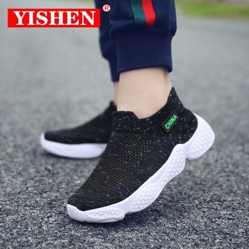 YISHEN Children Sneakers Boys Girls School Running Casual Shoes Winter Comfortable Breathable Leisure Sport Tennis Kids Shoes