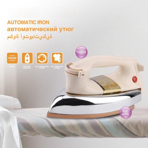 HAEGER Electric classical Iron for Clothes Industrial Use and Household No Steam Clothes Iron old-fashioned electric Dry iron