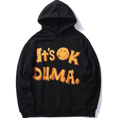 Hoodie Men Hip Hop Letter Pattern Streetwear Harajuku 100% Cotton Oversize 2020 Autumn New Sweatshirt Kanye Women Man Hoodies