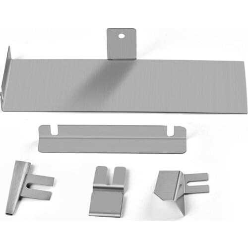 Nose bridge bucket edge holder parts taper tube through nose bridge strip edge curling piece for FLAT mask machine accessories