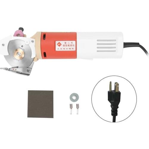 Handheld Portable 65mm Rotary Blade Electric Cloth Cutter Fabric Round Cutting Machine