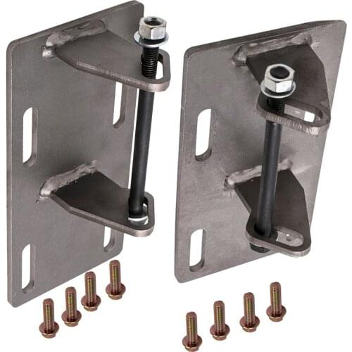 2PCS Motor Mount Adapter Swap for C10 TRUCK LSX LS1 LS2 LQ4 1974 1975 1976-1986
