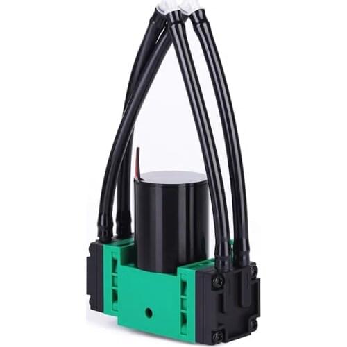 Miniature Diaphragm Pump Vacuum Pump 3.8-7.5L/min Brushless Battery Operated Air Pump for Blood Pressure Gauges Bioprinting