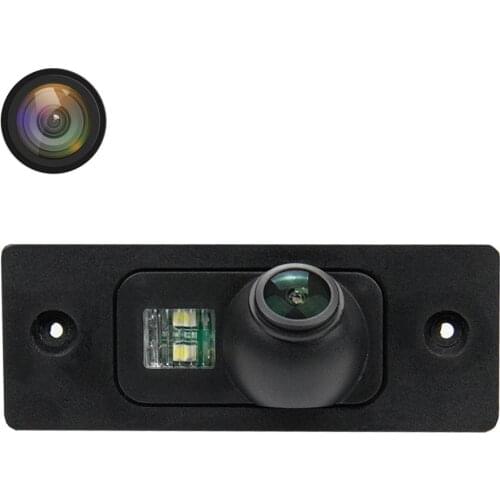 Misayaee HD 1280x720P car Rear View Backup Camera Plate Light for Porsche Cayenne 2002 – 2010 SKODA FABIA 2004 Audi TT 8J 2007