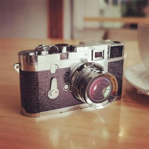 MMZ Model 3D Metal Puzzle Colorful Camera Puzzle DIY Laser Cut Assemble Jigsaw Toys Desktop decoration GIFT For Childrendren