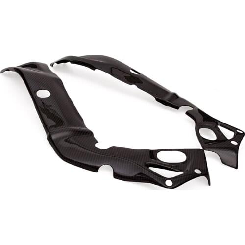 New Carbon Fiber Motorcycle Frame Cover Protection Twill Weave For BMW S1000RR S 1000RR 2015 2016 2017 2018 2019