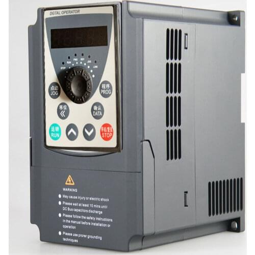 VFD Inverter 1.5KW/2.2KW/4KW/5.5KW Frequency Converter CNC Spindle motor speed Control VFD Converter CE