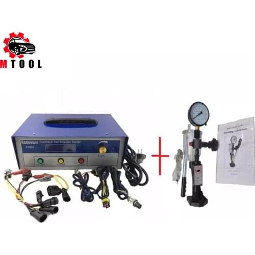 Njector Tester EP808 professional common rail injector tester for electromagnetic/piezoelectric+S60H fuel nozzle validator tool