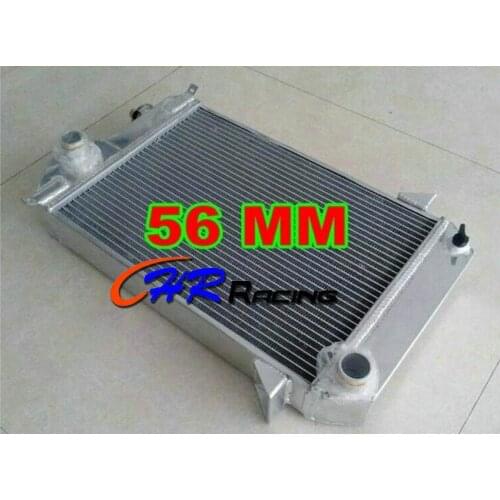 FOR TRIUMPH TR4 MT 1961-1965 ALUMINUM ALLOY RADIATOR 56MM CORE 61 62 63 64 65