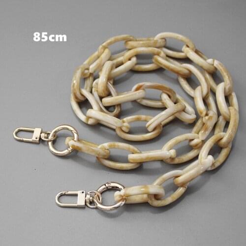 Retro Acrylic Resin Bag Chain Replacement DIY Women Handbag Chain Detachable Fashion Vintage Thick Chain Shoulder Bag Accessory