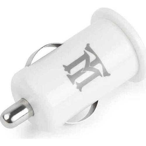 USB Car Charger Maillon Technologique MTCC1W21 2,1A 10,5W White