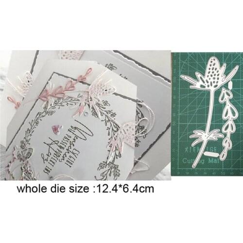 Wildflower Leaf Dies New 2021 Metal Cutting Dies for DIY Scrapbooking Paper and Card Making Decorative Embossing Dies Craft dies
