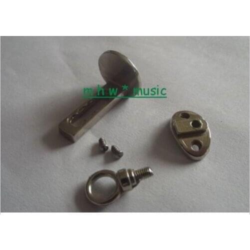 1 sets clarinet hand holder outfit nickel plated with 2 screws